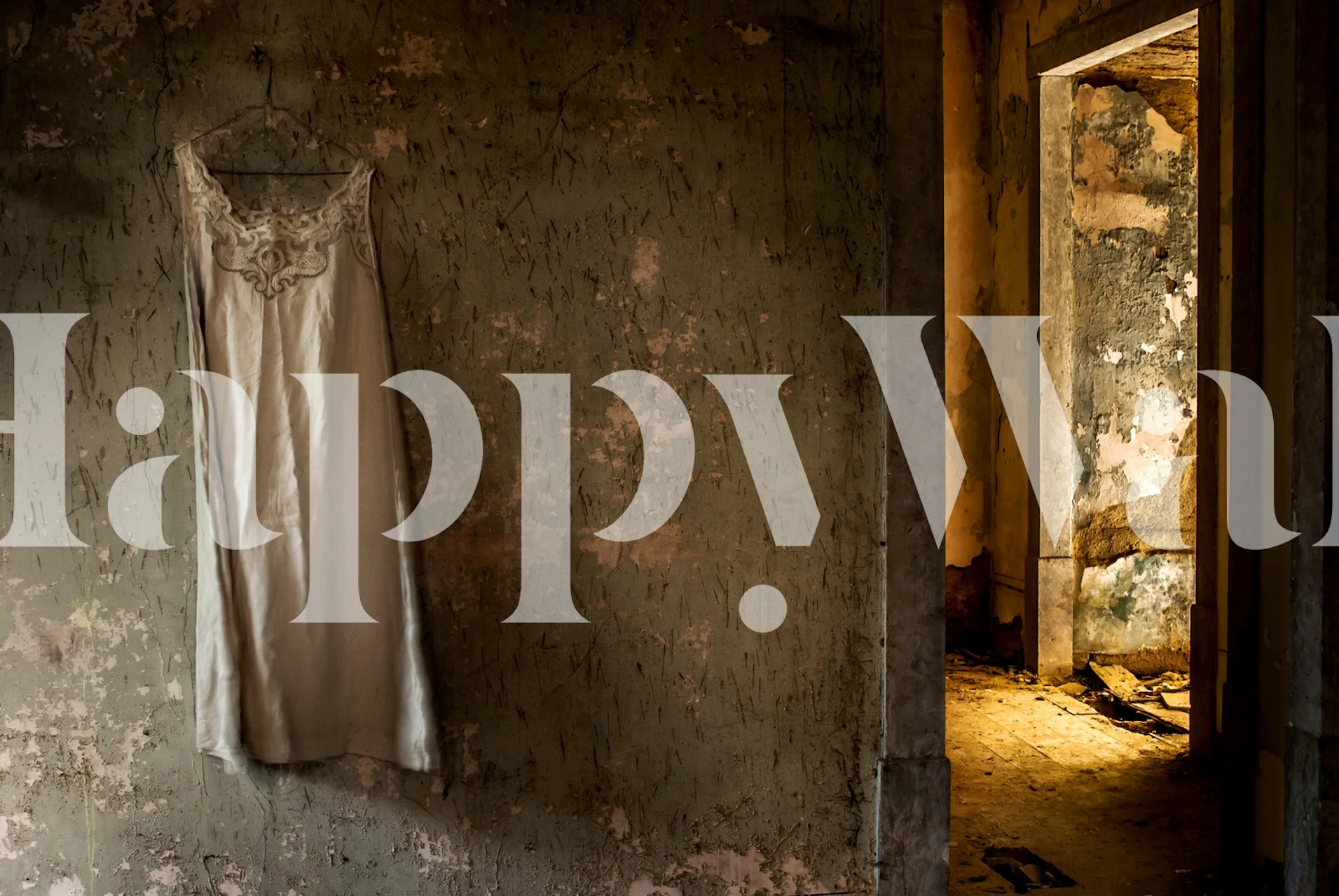 Rustic vintage floral pattern in faded greens and pinks wallpaper