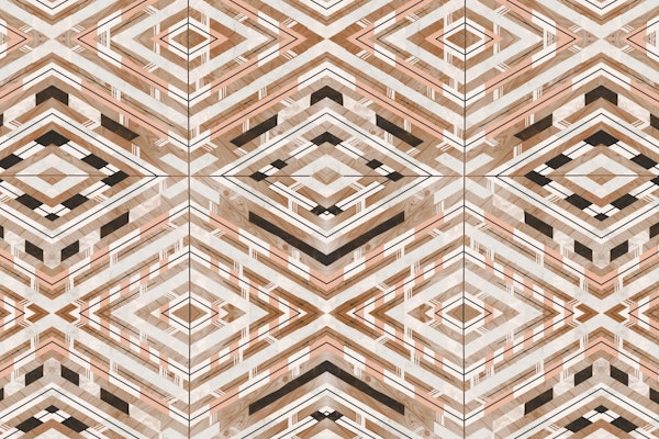 Linear southwestern boho