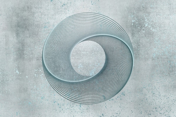 Geometrical Line Art Circle