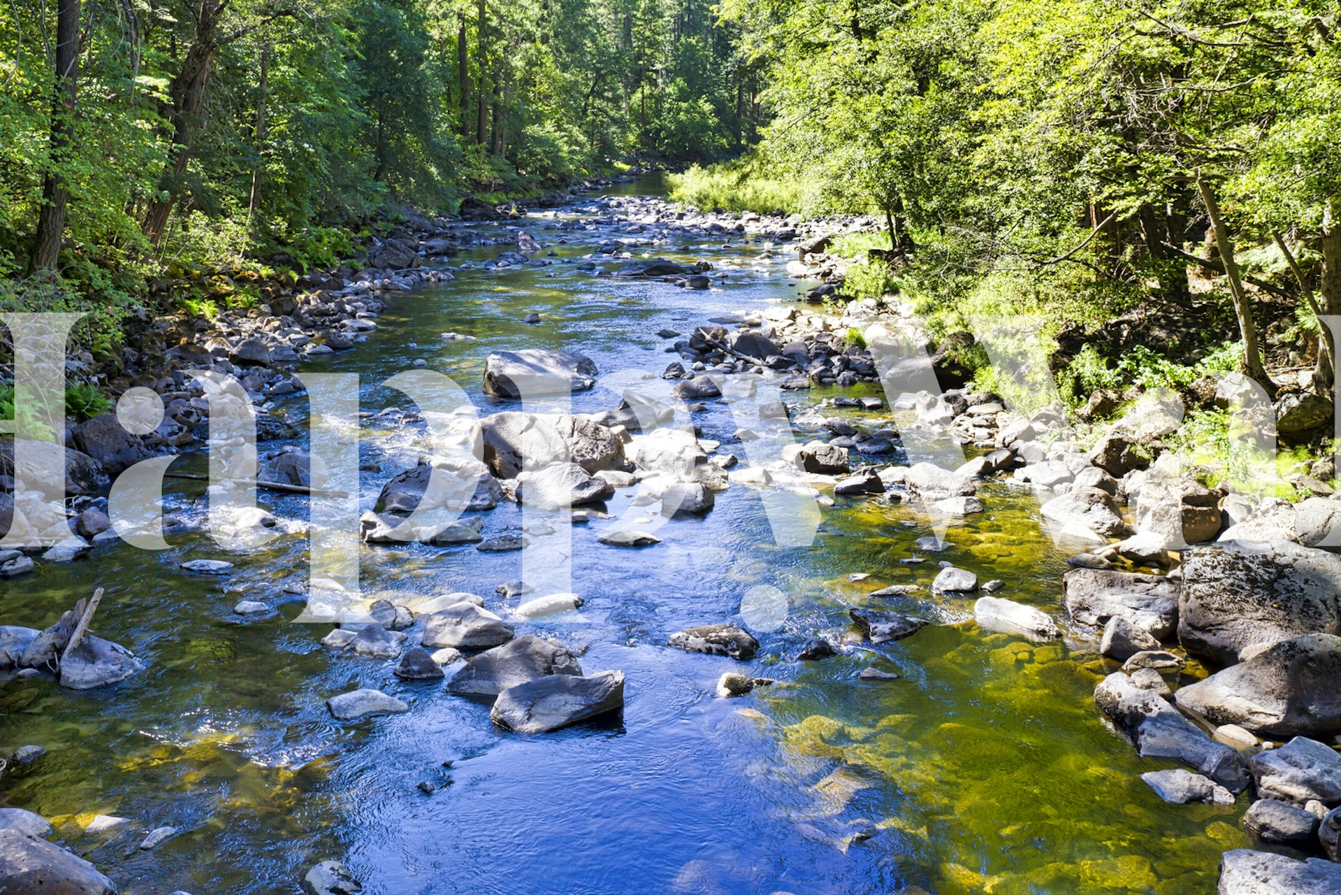 California Merced River Tapeta U Sobi