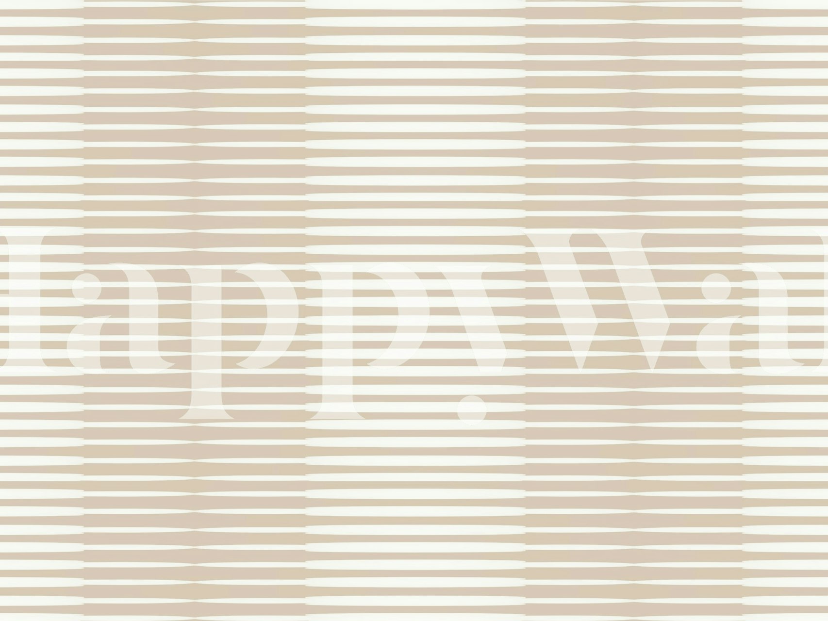 Neutral striped beige and white wallpaper in minimalist style