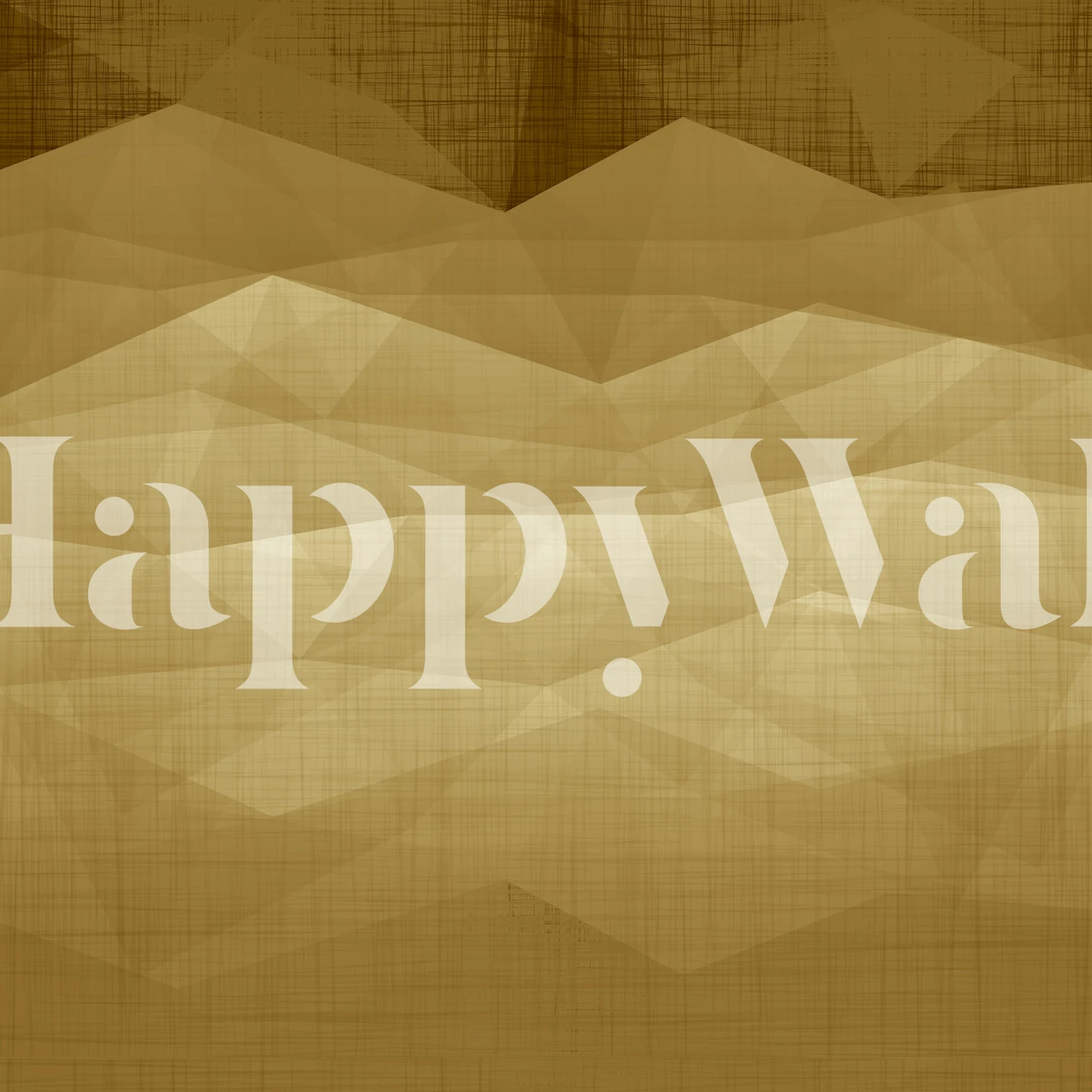 Golden minimalistinen taustakuva, jossa on Mountains