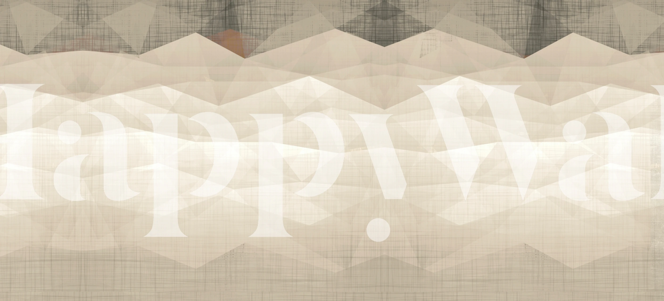 Beige Mountains tapet i ett rum