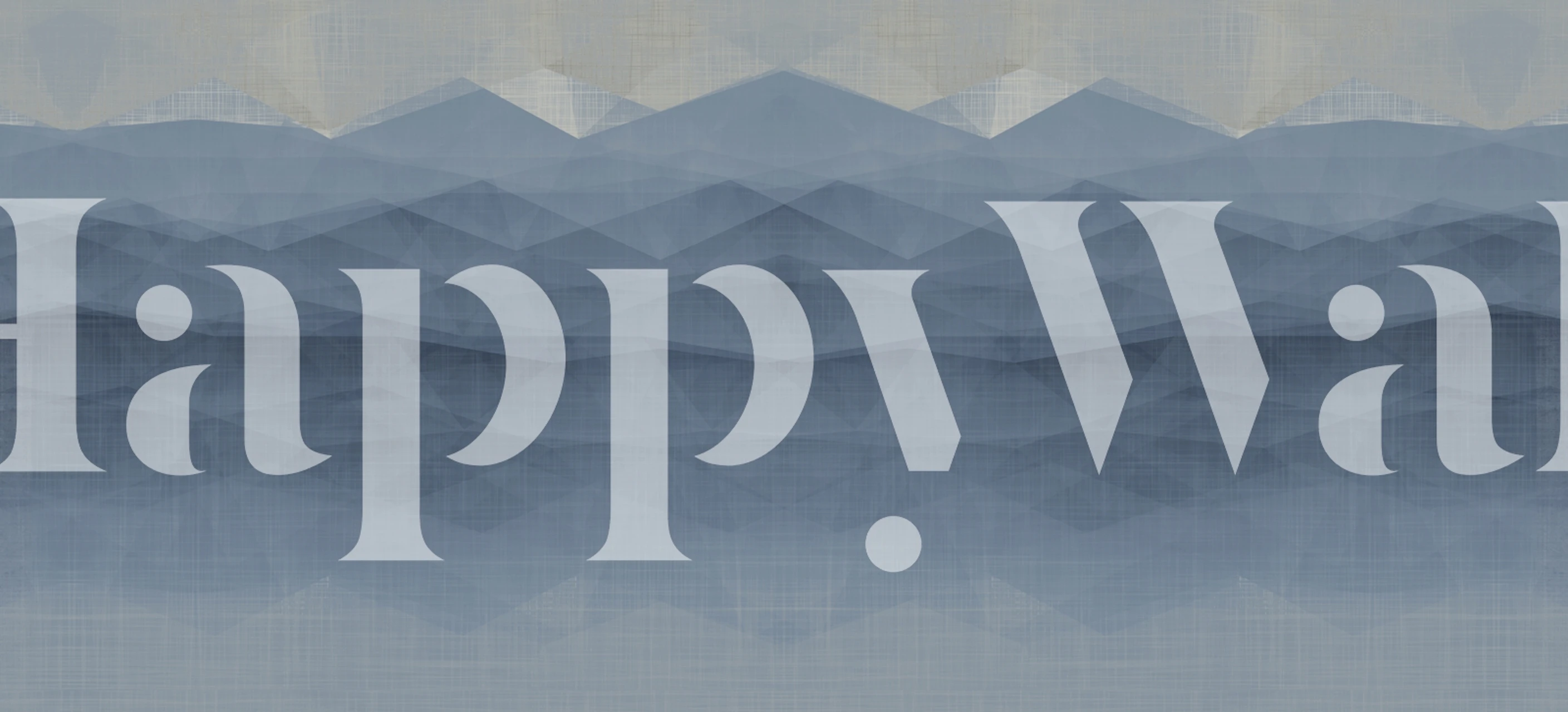 tapeta Morning Mist Mountain w pokoju