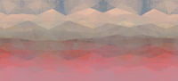 Pastel Mountains tapet