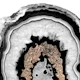 Gray BW Agate Gold Glitter 1
