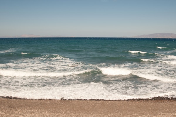 Santorini Crashing Waves 1
