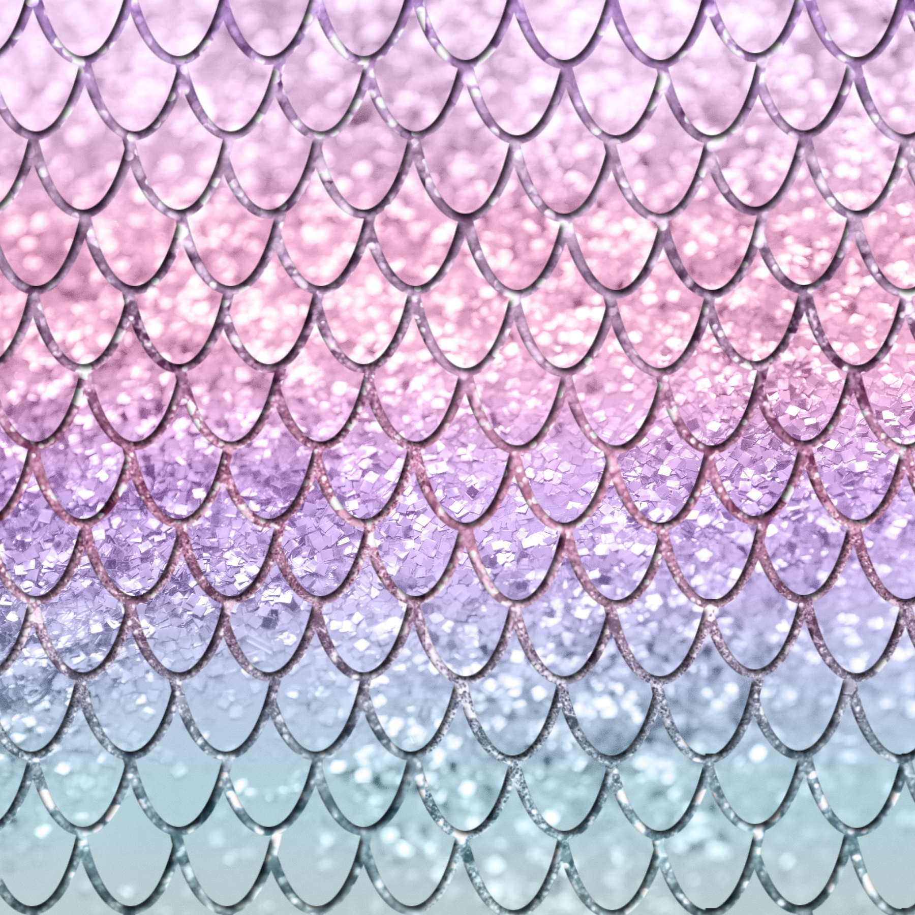 Mermaid Scales Glitter 4 Wallpaper - Buy Online | Happywall