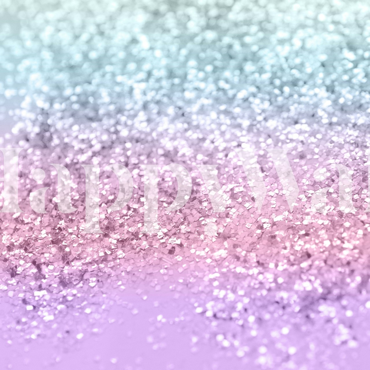 Unicorn Girls Glitter 4 ταπετσαρία σε ένα δωμάτιο