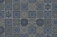 Moroccan Tiles Blue Gold