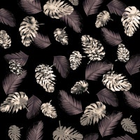 Tropical Monstera Pattern 1 papiers peint