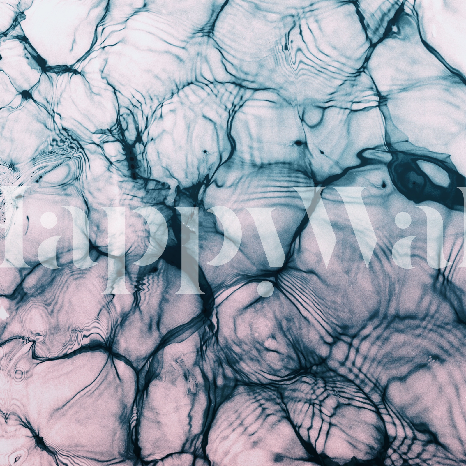 Undefined Abstract Abstract Blue and Pink Wallpaper for Modern Decor