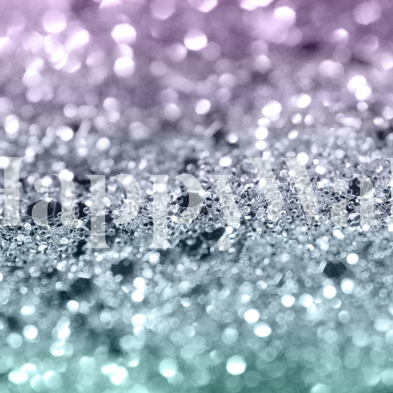 Mermaid Girls Glitter 7 Tapete in einem Raum