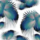 Fan Palm Leaves Paradise 1