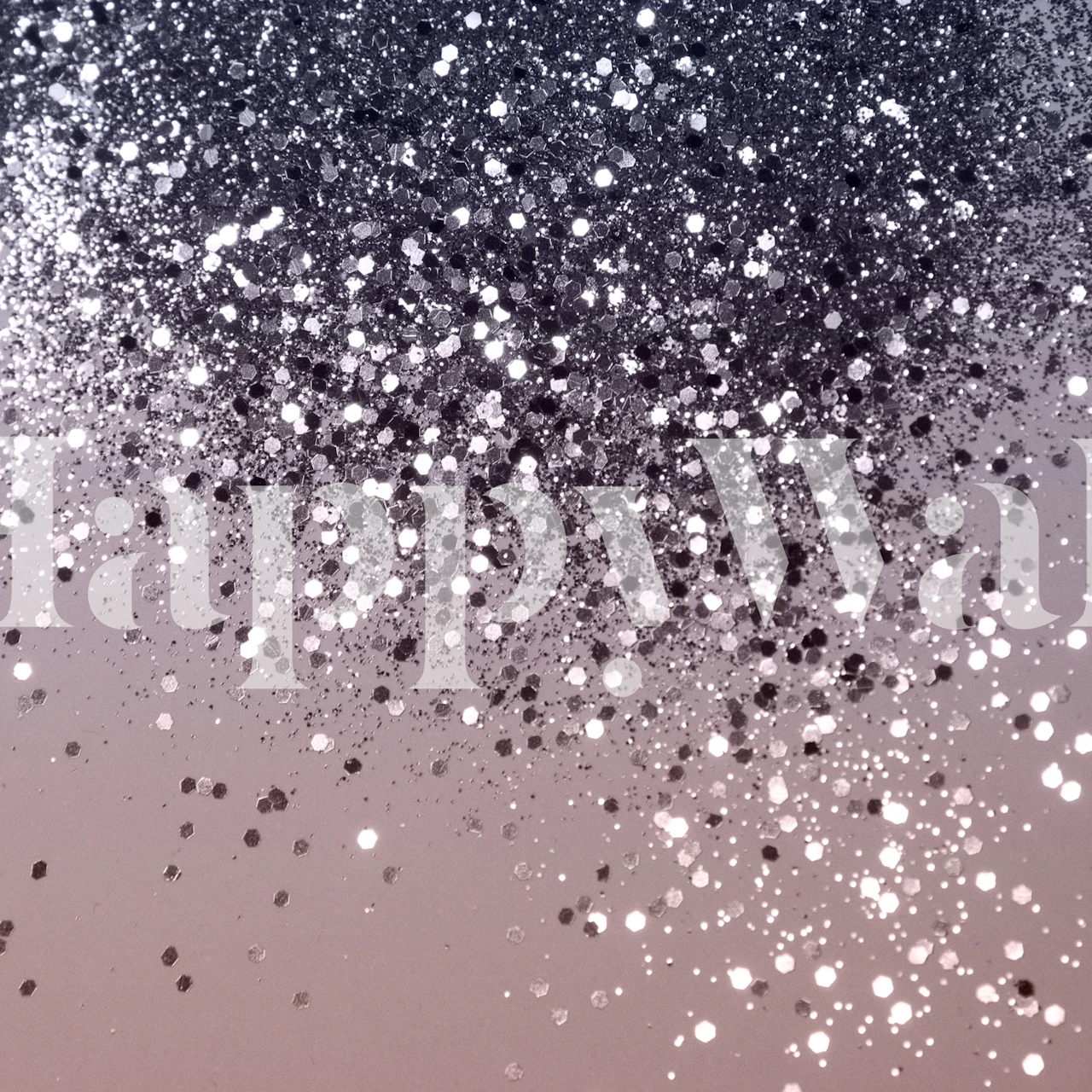 Cali Summer Vibes tapet med glittereffekt