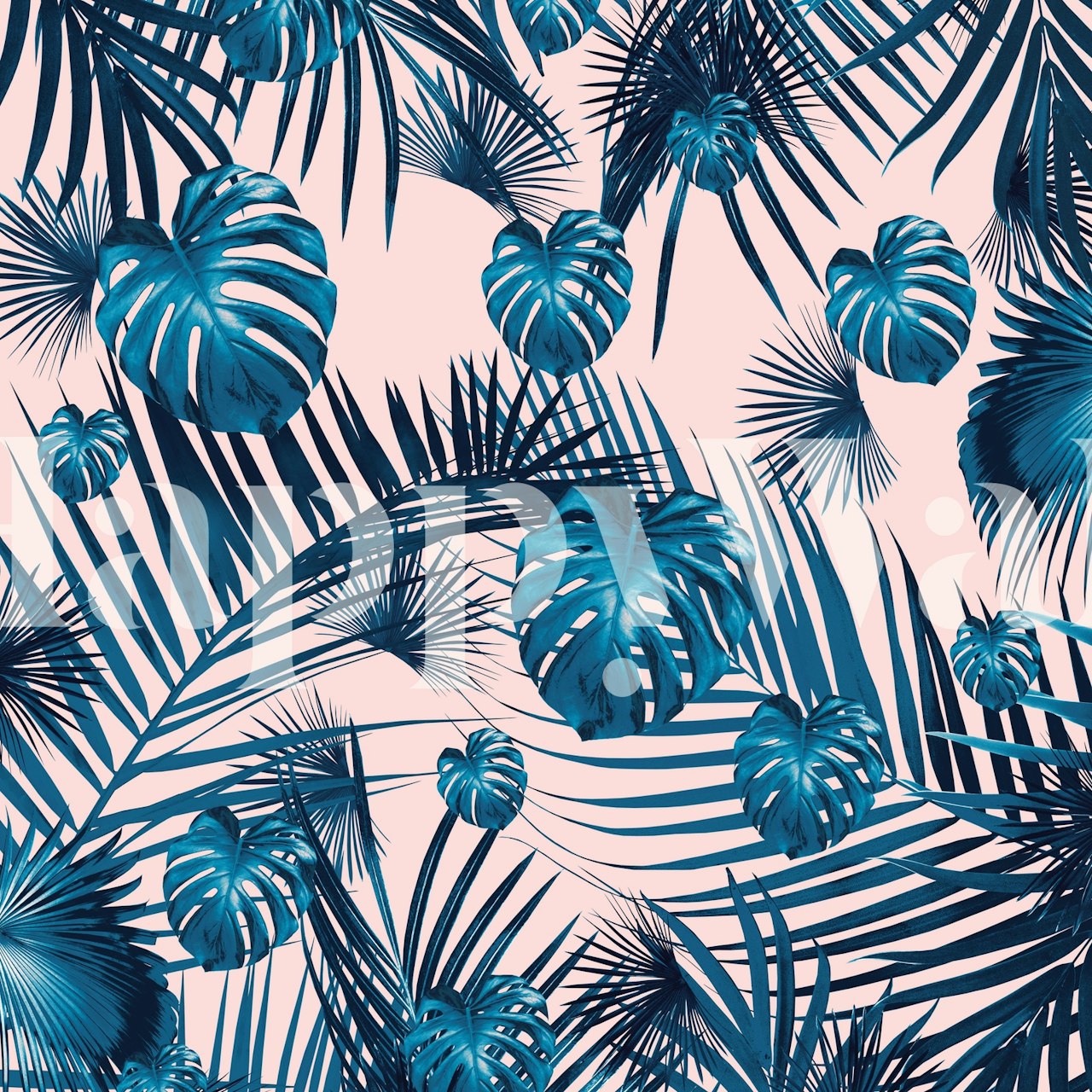 Tropical Jungle Garden σχέδιο ταπετσαρίας