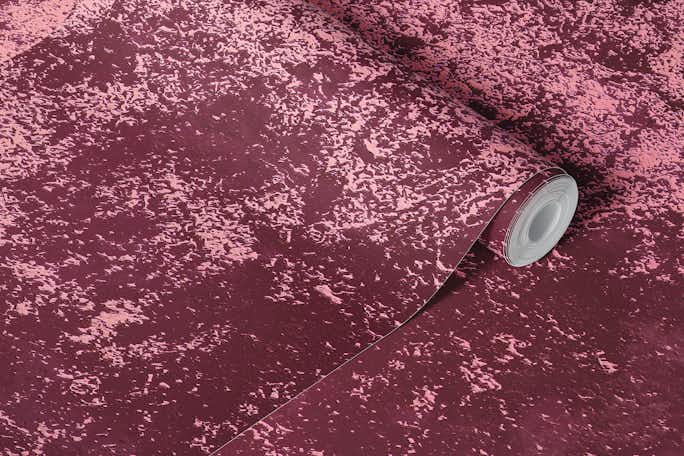 Concrete texture in burgundywallpaper roll