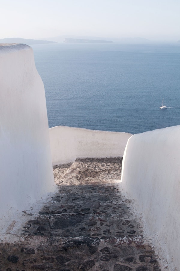Santorini Oia Stairs 1