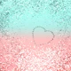 Summer Glitter Heart 1