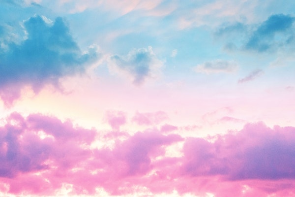 Unicorn Pastel Clouds 3