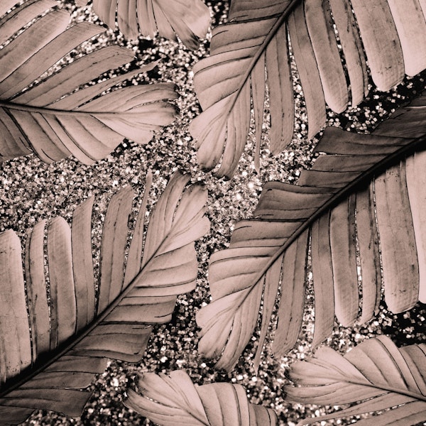 Banana Leaves Glitter Glam 3