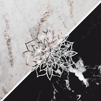 Yin Yang Mandala Marble 1 papiers peint