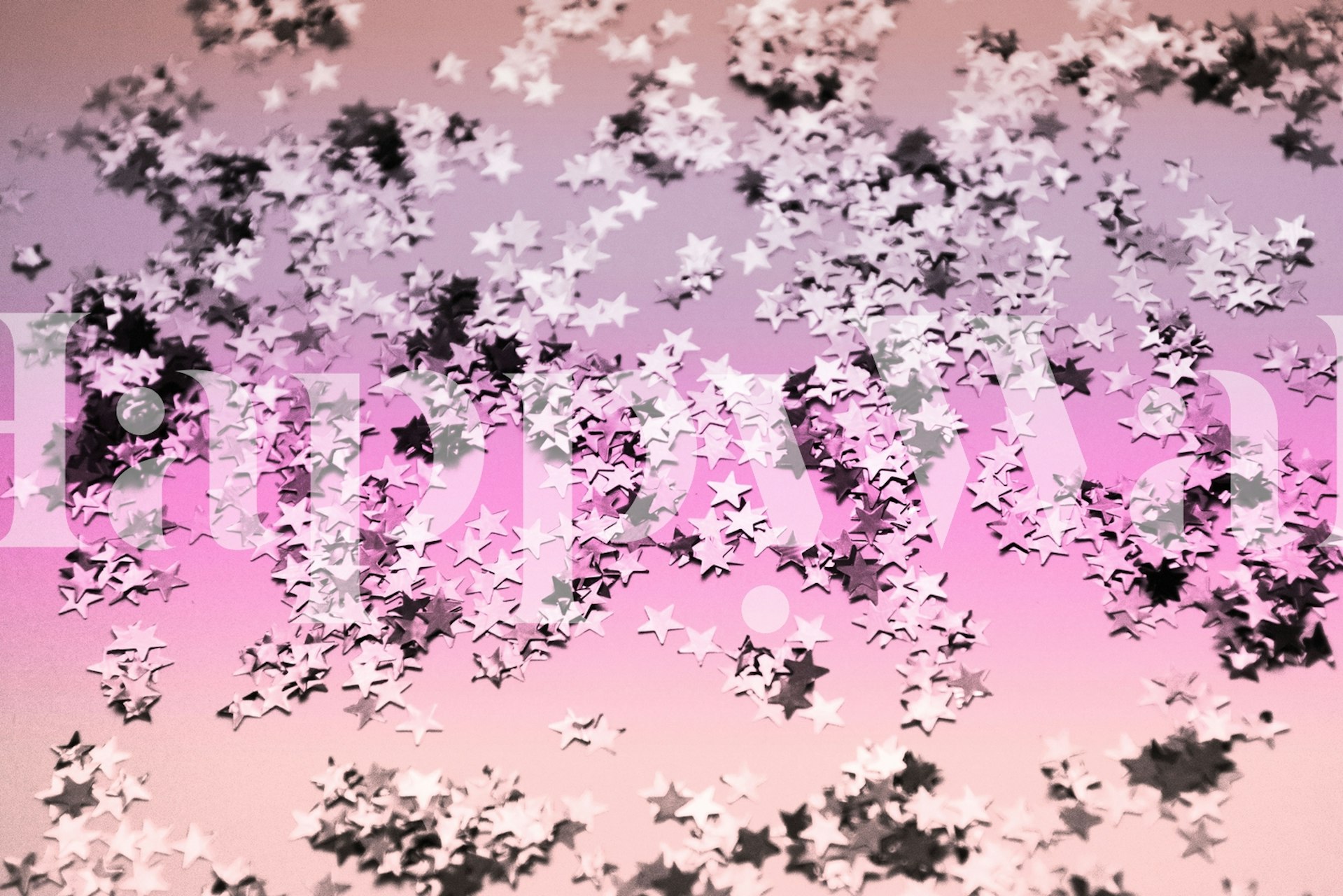 Design tapety Unicorn Girls Glitter Stars