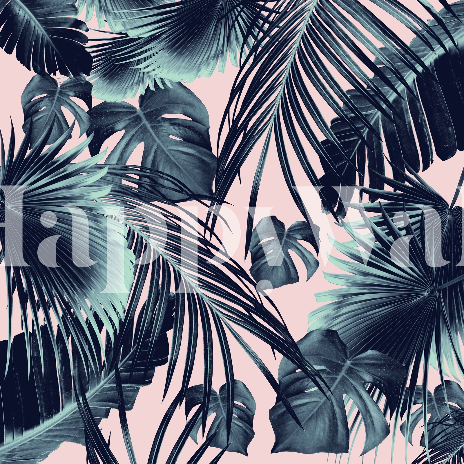 Buy Tropical Jungle Leaves 2 Wallpaper Online - Happywall
