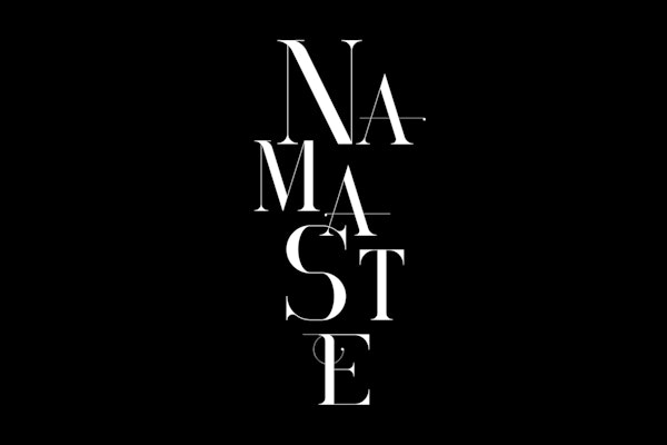 Namaste Greeting Typo