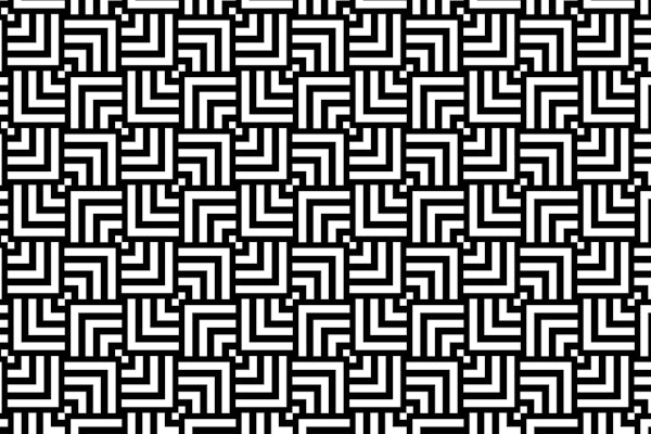 Optical Illusion Black White