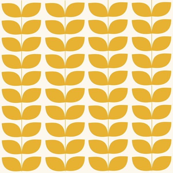 Danish Pattern Yellow