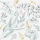Leaf Gold White