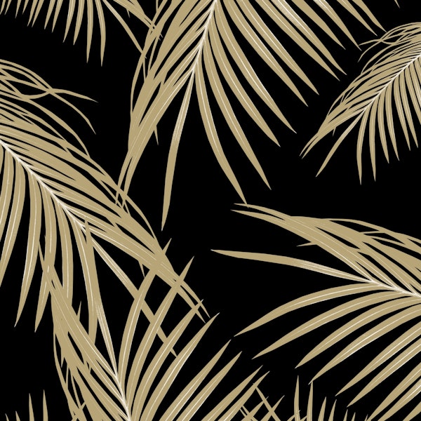 Gold Palm Leaves Dream 2