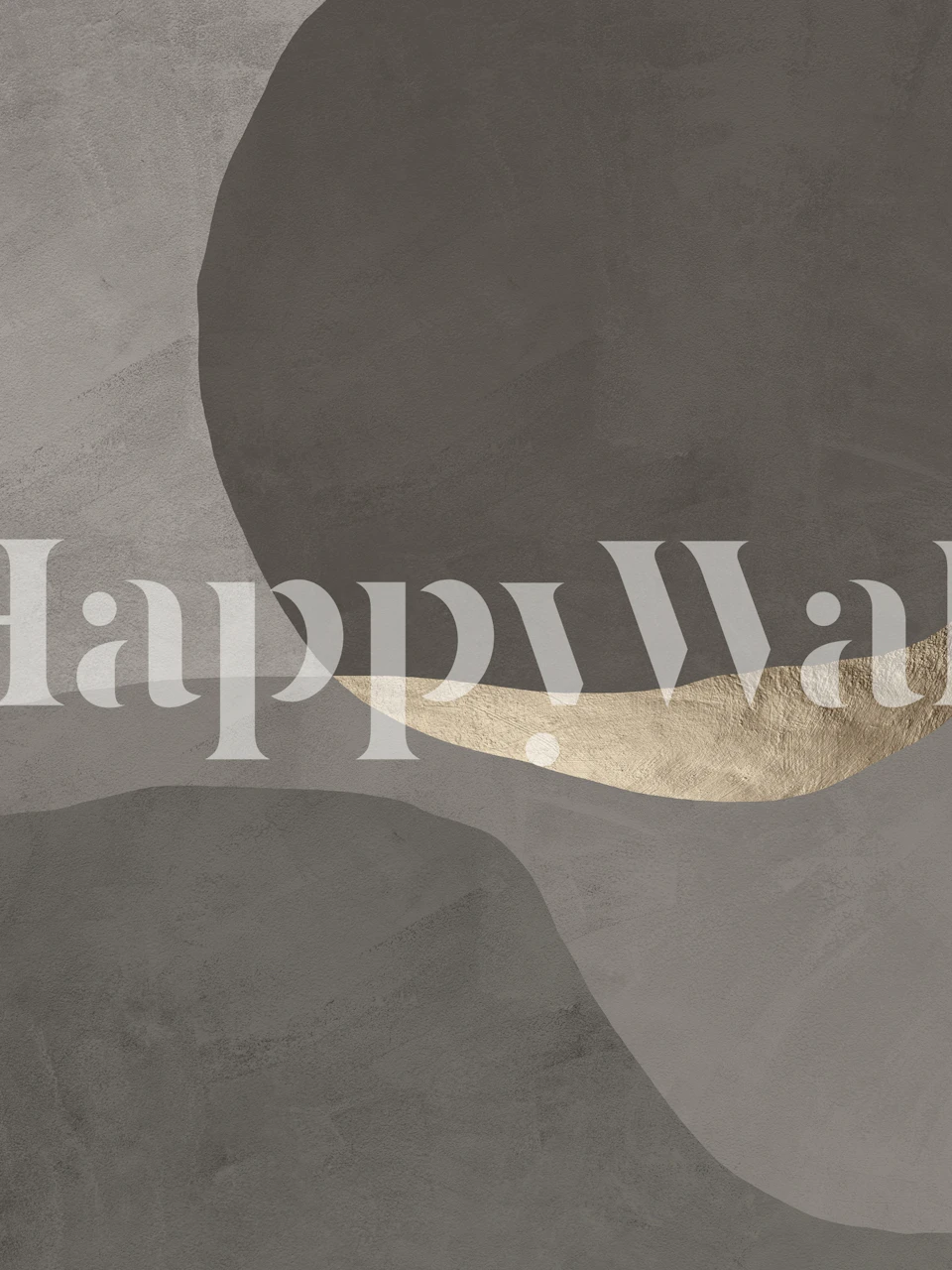 Nardo Gray II wallpaper displayed in a room