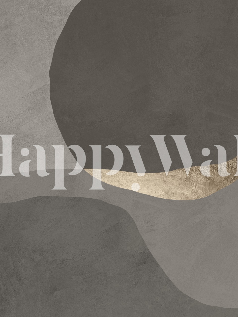 Nardo Gray II wallpaper displayed in a room