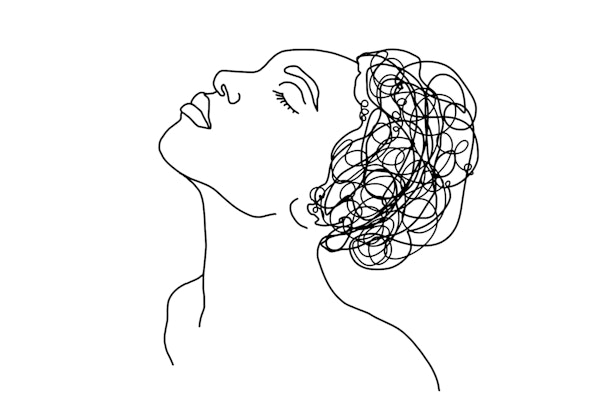 Simple Beauty Line Portrait