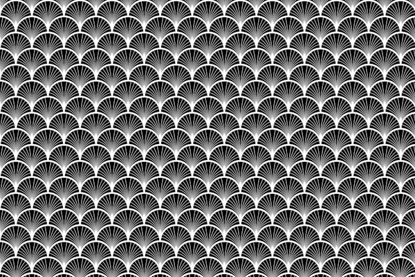 Art Deco Retro Black White