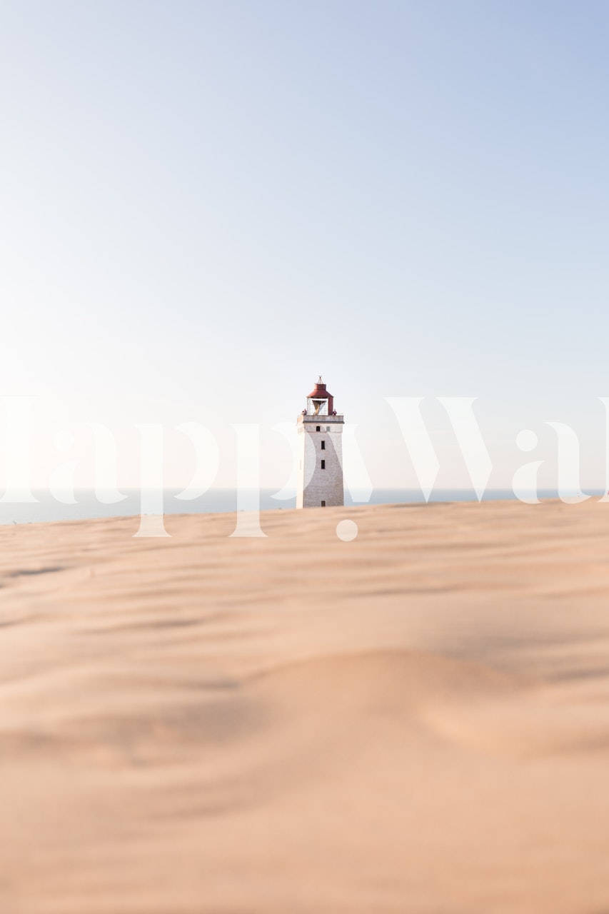 Standing Lighthouse -tapetti huoneessa