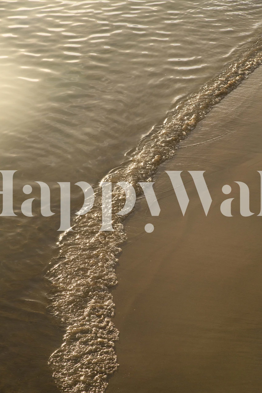 Golden Ocean Dream 1 tapeta v místnosti