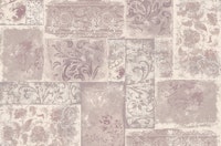 Bohemian Patchwork mauve blush tapete