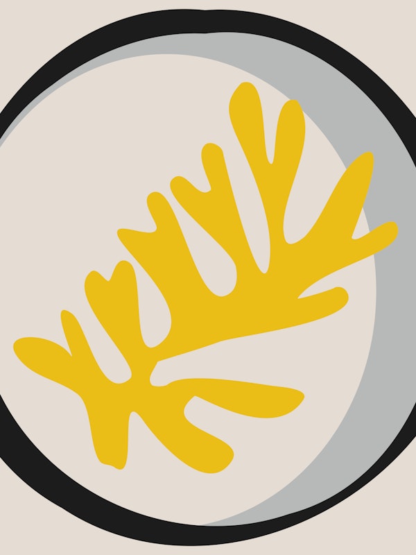 Matisse Inspired Yellow Leaf