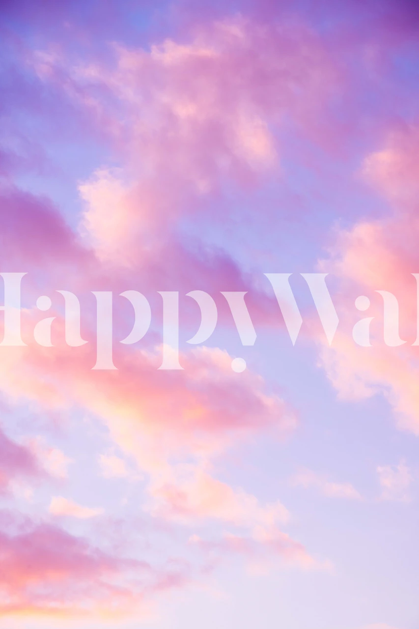 Miraculous Clouds 2 wallpaper in a room setting