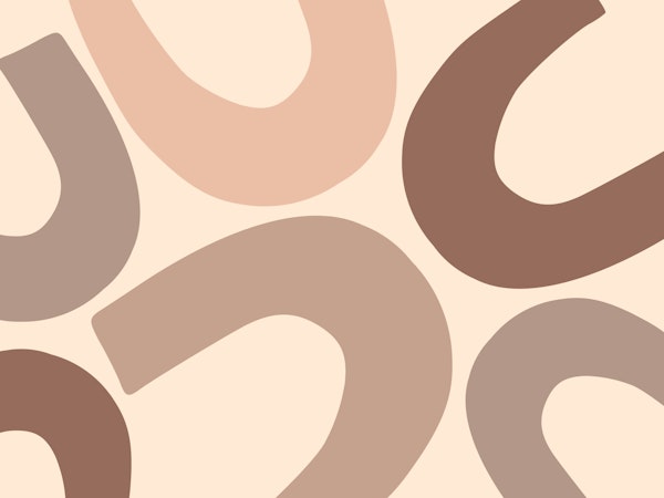 Calming Nude Arch Abstract