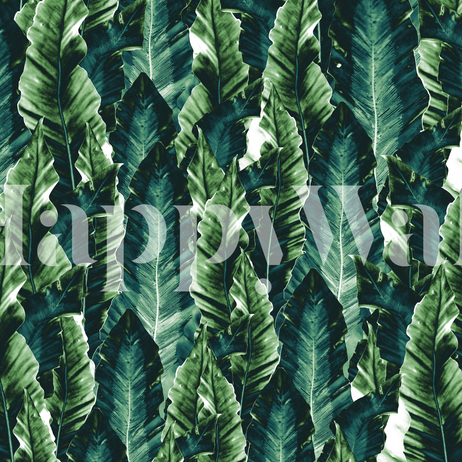 Buy Green Vibes 1 Wallpaper Online - Happywall