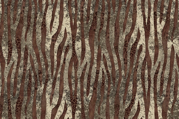 Elegant Glamour Zebra Stripes