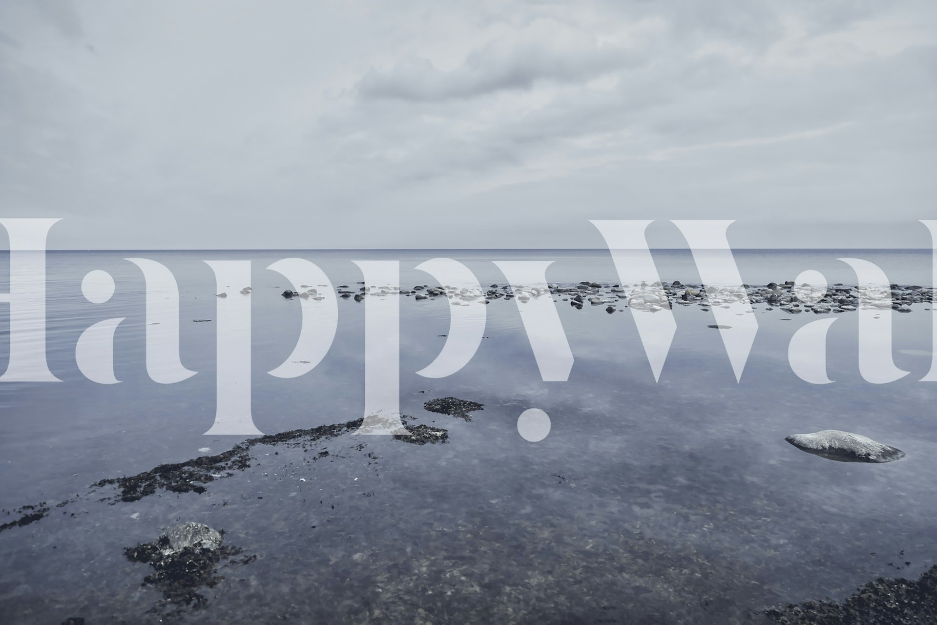 Carta da parati Shallow Waters Baltic Sea in una stanza