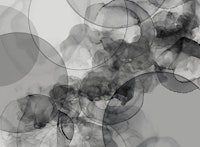 Grey Alcohol Ink Art behang