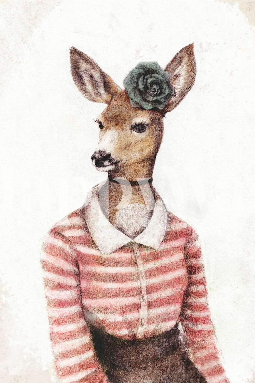 Wild Thing tapettisuunnittelu huoneessa