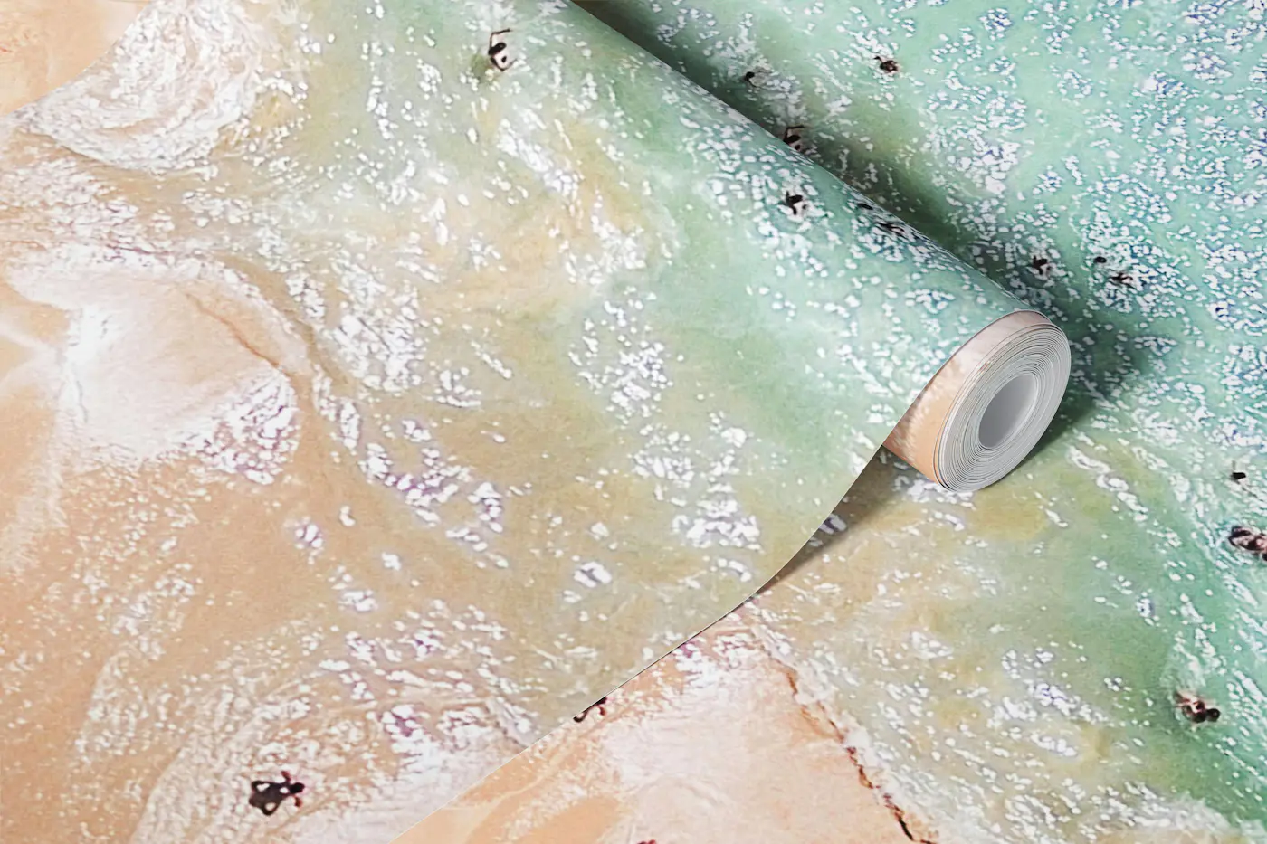 Pastel Beach wallpaper roll