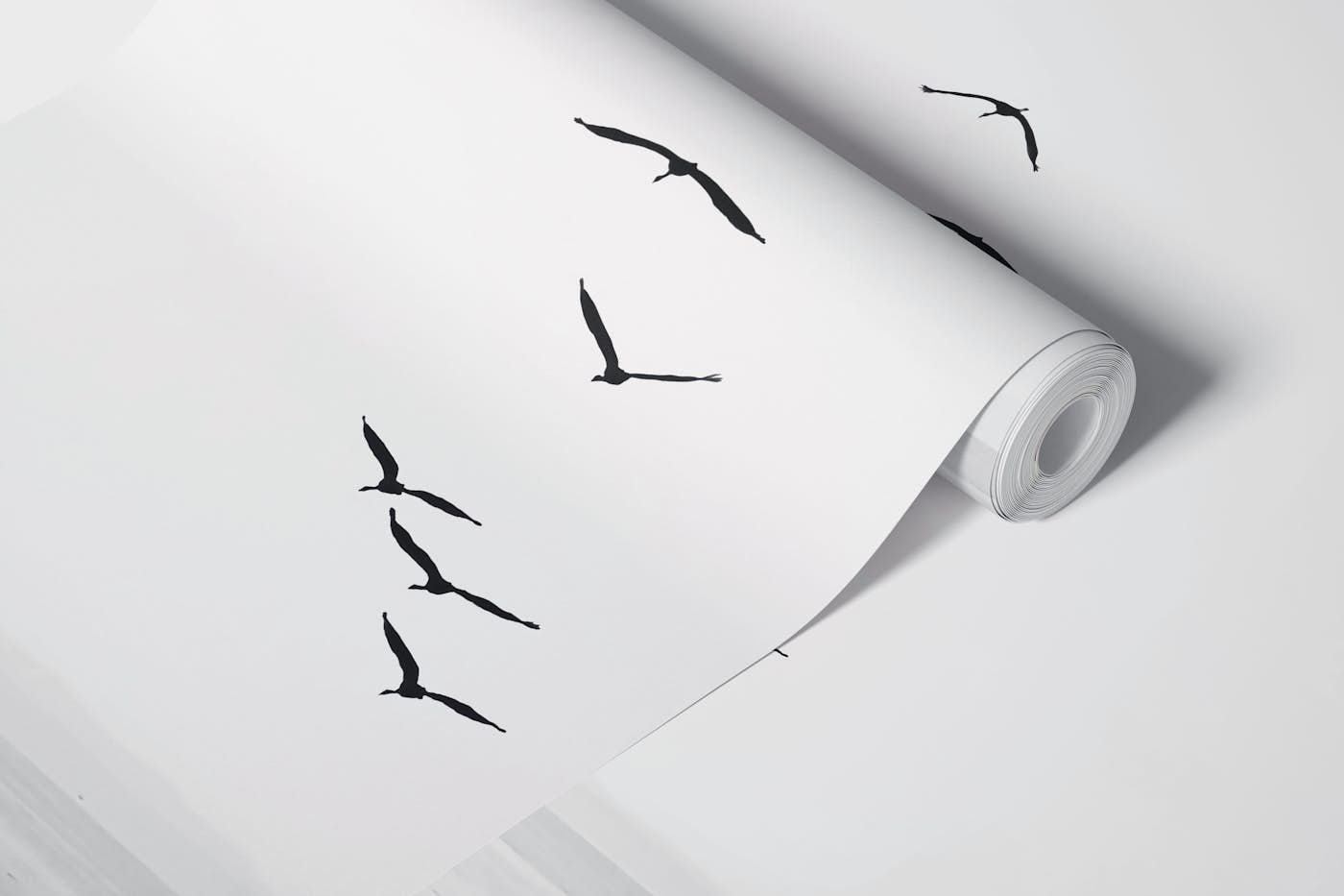 Flying birds wallpaper roll